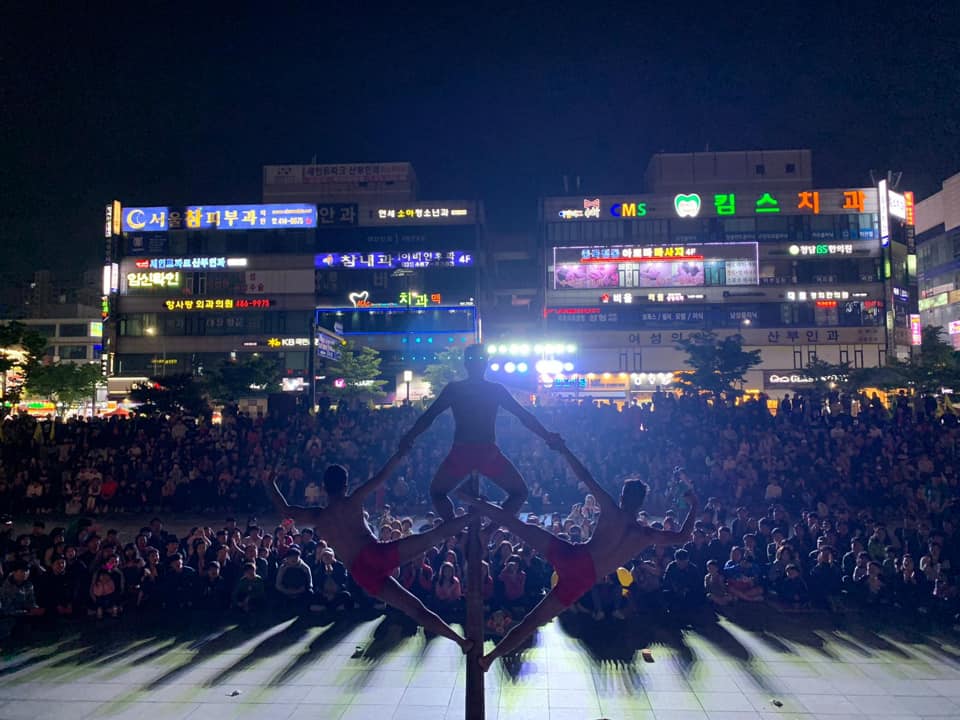 Incredible Mallakhamb Makes India Proud at the Ansan Street Arts Festival, South Korea 🇰🇷