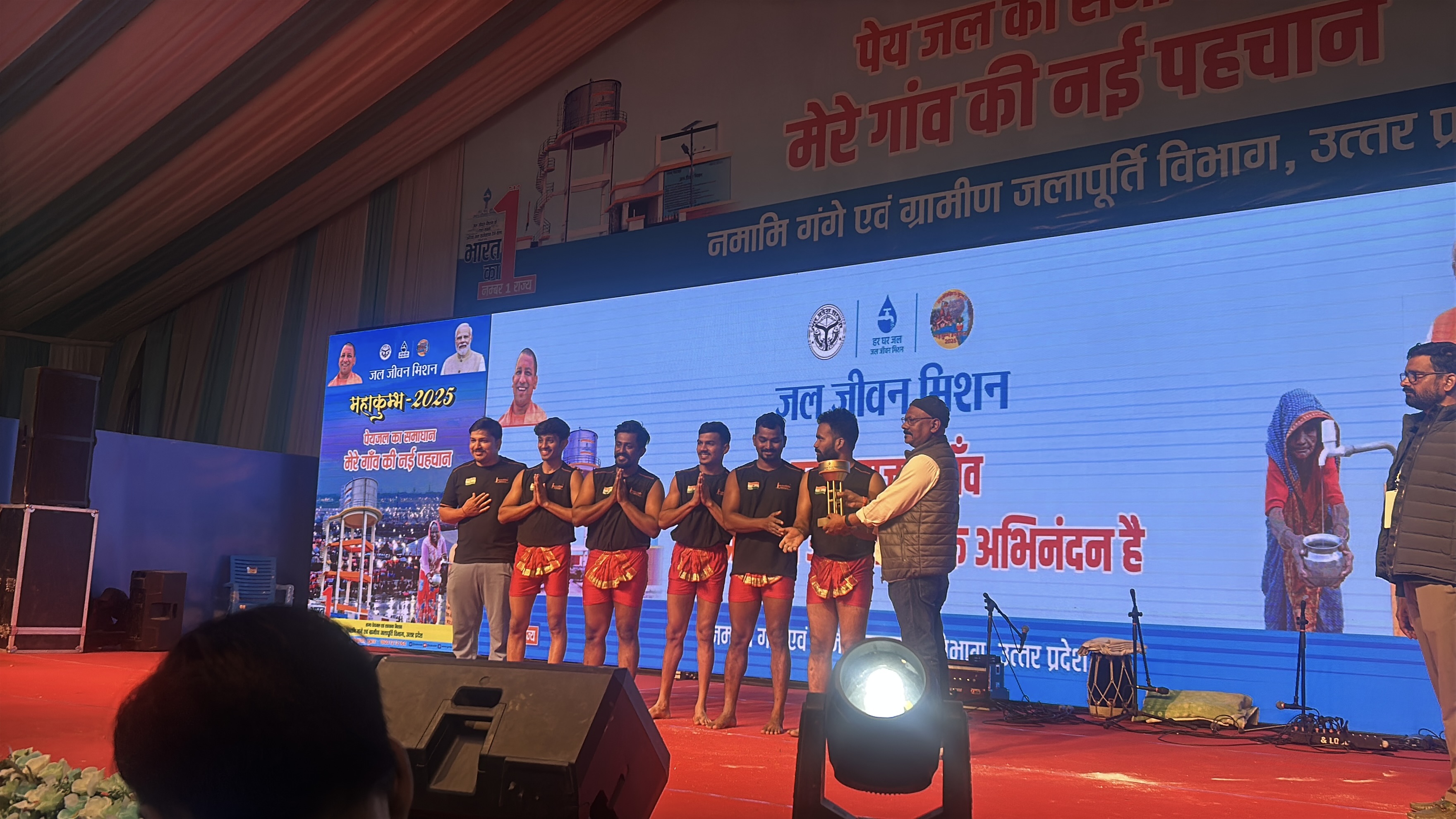 Incredible Mallakhamb Performs at MahaKumbh 2025, Prayagraj Uttar Pradesh.